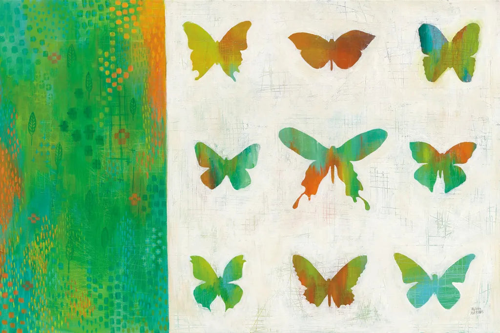 Flight Patterns II by Melissa Averinos. SKU 25661i. Archival Giclee Fine art print for wall decor.