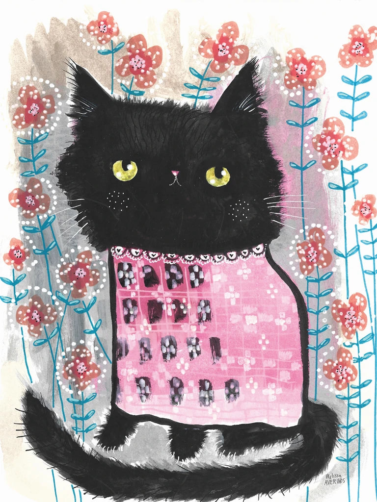 Flower Kitty by Melissa Averinos