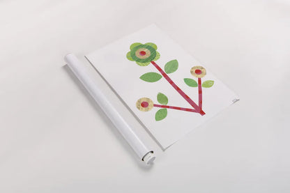 Flower Power I by Melissa Averinos. shown as a rolled paper print. Available as archival giclee rolled canvas, fine art paper, or poster print. SKU 34028h.