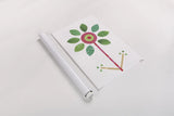 Flower Power II by Melissa Averinos. shown as a rolled paper print. Available as archival giclee rolled canvas, fine art paper, or poster print. SKU 34029h.