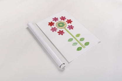 Flower Power III by Melissa Averinos. shown as a rolled paper print. Available as archival giclee rolled canvas, fine art paper, or poster print. SKU 34030h.