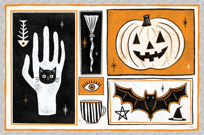 Frightfully Wicked I by Melissa Averinos. SKU 62789i. Archival Giclee Fine art print for wall decor.