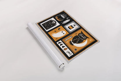 Frightfully Wicked II by Melissa Averinos. shown as a rolled paper print. Available as archival giclee rolled canvas, fine art paper, or poster print. SKU 62790i.