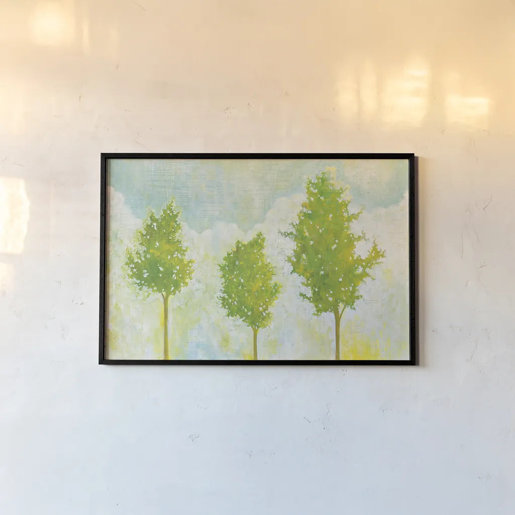 Golden Hour I by Melissa Averinos. shown as a paper print in a black flame. Available as a archival giclee rolled canvas, fine art paper, or poster print. SKU 27601i.