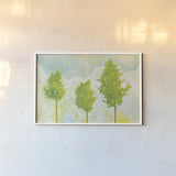 Golden Hour I by Melissa Averinos. shown as a paper print in a white frame. Available as a archival giclee rolled canvas, fine art paper, or poster print. SKU 27601i.