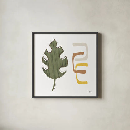 Good Nature I by Melissa Averinos. Shown in a sleek black glass frame for a contemporary gallery look. Available as an archival giclee rolled canvas, fine art paper, or poster print. SKU 57300a.