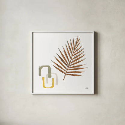 Good Nature II by Melissa Averinos. Shown in a crisp white glass frame for a clean and minimalist style. Available as an archival giclee rolled canvas, fine art paper, or poster print. SKU 57301a.