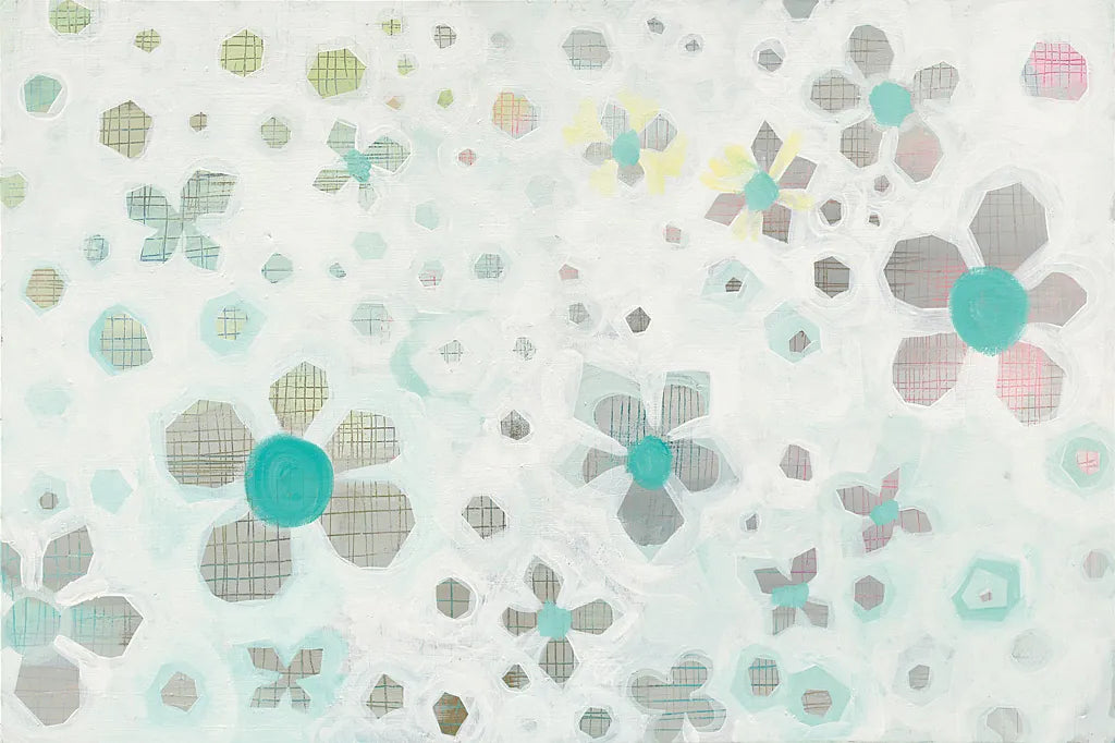 Graph Blooms by Melissa Averinos. SKU 25662i. Archival Giclee Fine art print for wall decor.