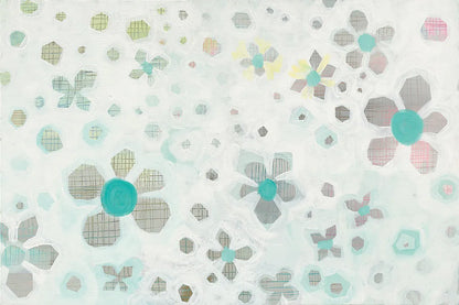 Graph Blooms by Melissa Averinos. SKU 25662i. Archival Giclee Fine art print for wall decor.