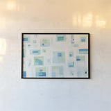 Harbor Windows V Crop by Melissa Averinos. shown as a paper print in a black flame. Available as a archival giclee rolled canvas, fine art paper, or poster print. SKU 24994i.