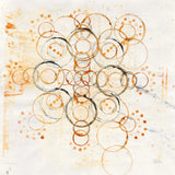 Henna Mandala I by Melissa Averinos. SKU 29111a. Archival Giclee Fine art print for wall decor.