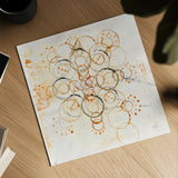 Henna Mandala I by Melissa Averinos. Shown as a detailed flat fine art print, highlighting archival giclee quality. Available as an archival giclee rolled canvas, fine art paper, or poster print. SKU 29111a.