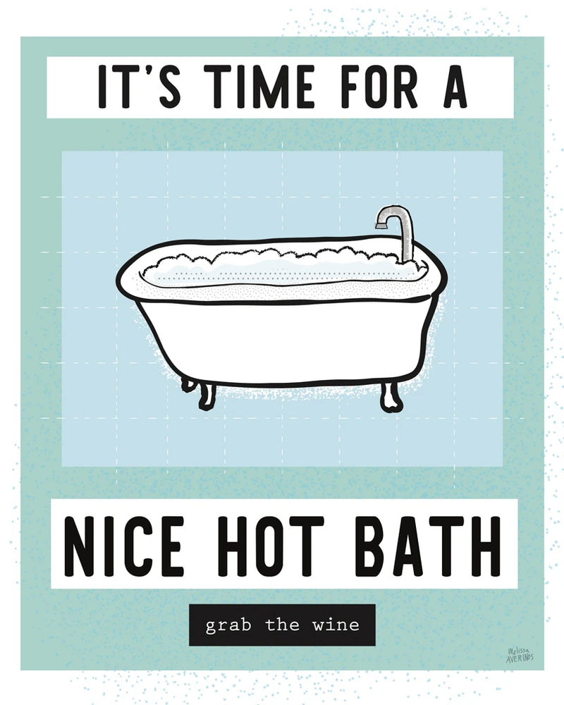 Hot Bath by Melissa Averinos