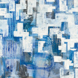 In Blue A Maze by Melissa Averinos. SKU 27613a. Archival Giclee Fine art print for wall decor.