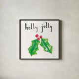 Joyful Season II by Melissa Averinos. Shown in a sleek black glass frame for a contemporary gallery look. Available as an archival giclee rolled canvas, fine art paper, or poster print. SKU 35343a.