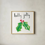 Joyful Season II by Melissa Averinos. Shown in a natural wood glass frame for a timeless modern aesthetic. Available as an archival giclee rolled canvas, fine art paper, or poster print. SKU 35343a.