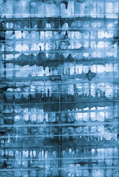 Kanari I Indigo by Melissa Averinos. SKU 43113h. Archival Giclee Fine art print for wall decor.