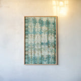 Kanari II by Melissa Averinos. shown as a paper print in a natural frame. Available as a archival giclee rolled canvas, fine art paper, or poster print. SKU 42875h.