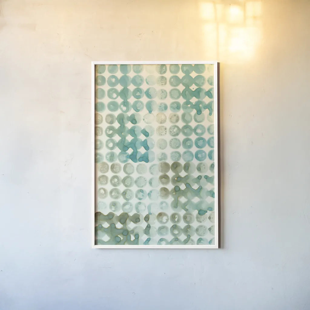 Kanari III by Melissa Averinos. shown as a paper print in a white frame. Available as a archival giclee rolled canvas, fine art paper, or poster print. SKU 42876h.