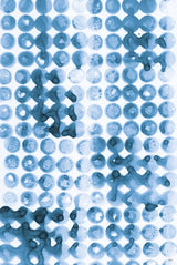 Kanari III Indigo by Melissa Averinos. SKU 43115h. Archival Giclee Fine art print for wall decor.
