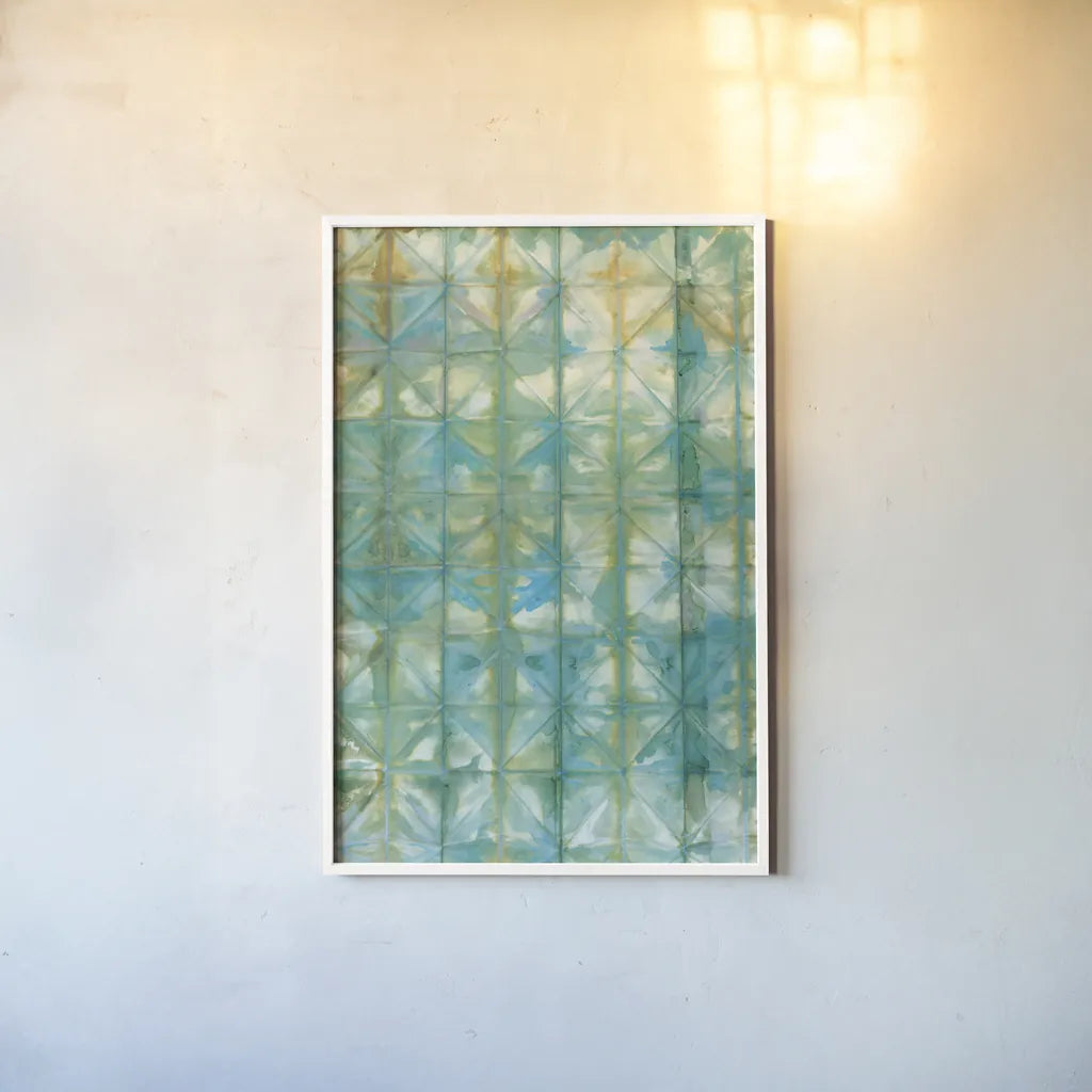 Kanari V by Melissa Averinos. shown as a paper print in a white frame. Available as a archival giclee rolled canvas, fine art paper, or poster print. SKU 42878h.
