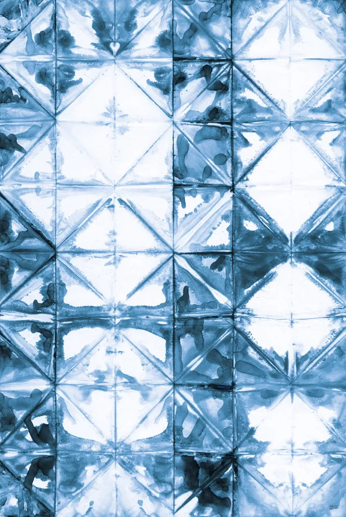 Kanari VI Indigo by Melissa Averinos. SKU 43118h. Archival Giclee Fine art print for wall decor.