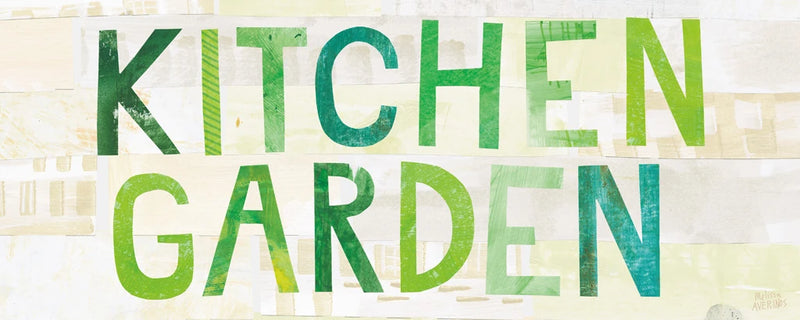 Kitchen Garden Cream Sign I by Melissa Averinos