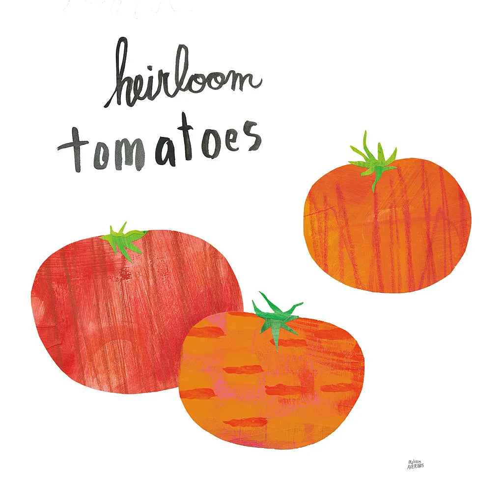 Kitchen Garden II by Melissa Averinos. SKU 33385a. Archival Giclee Fine art print for wall decor.