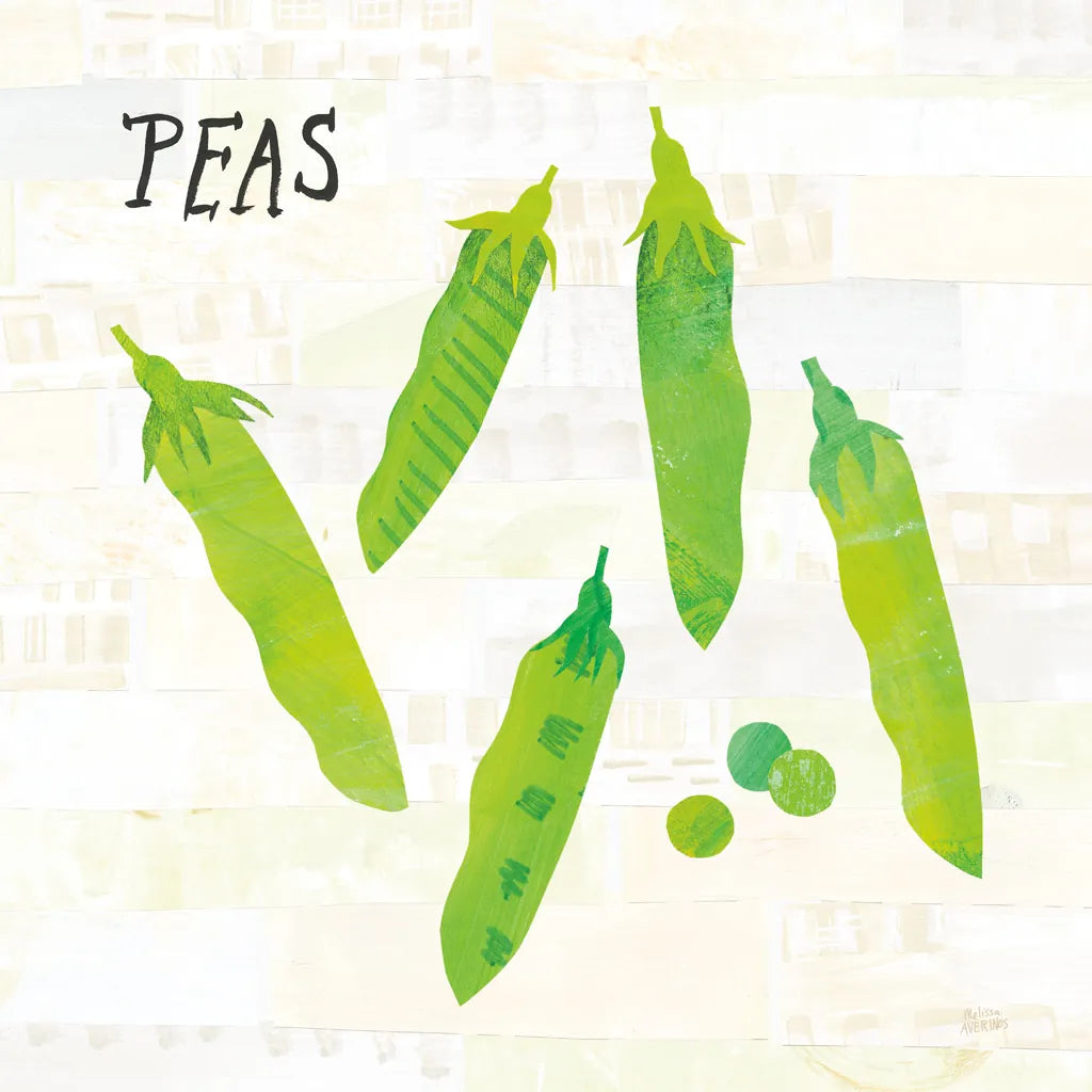 Kitchen Garden III Cream by Melissa Averinos. SKU 35524a. Archival Giclee Fine art print for wall decor.