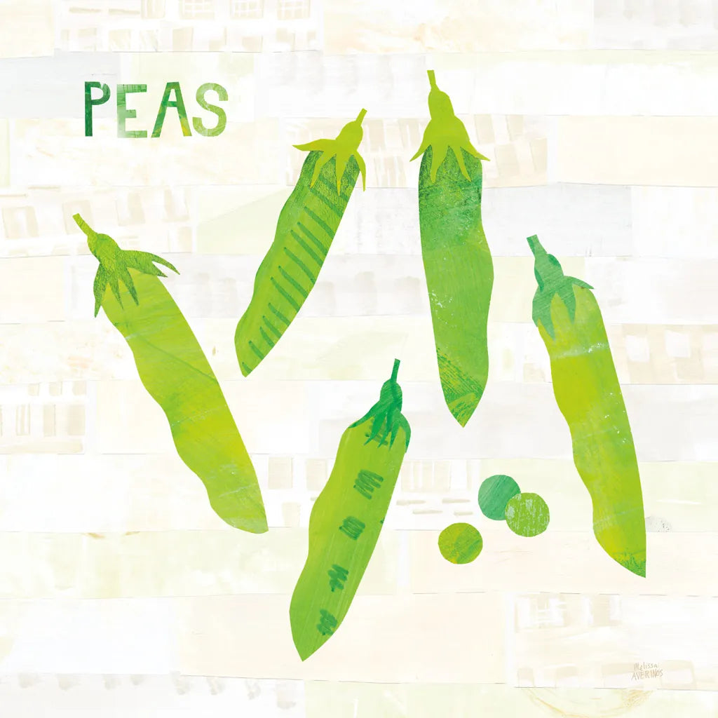 Kitchen Garden III v2 by Melissa Averinos. SKU 56980a. Archival Giclee Fine art print for wall decor.