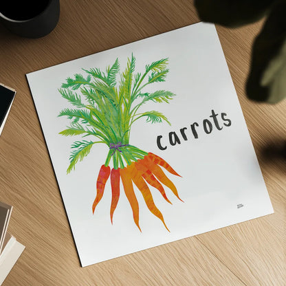 Kitchen Garden IV by Melissa Averinos. Shown as a detailed flat fine art print, highlighting archival giclee quality. Available as an archival giclee rolled canvas, fine art paper, or poster print. SKU 33387a.