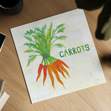 Kitchen Garden IV v2 by Melissa Averinos. Shown as a detailed flat fine art print, highlighting archival giclee quality. Available as an archival giclee rolled canvas, fine art paper, or poster print. SKU 56981a.