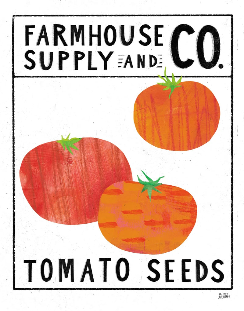 Kitchen Garden Seed Packet III by Melissa Averinos