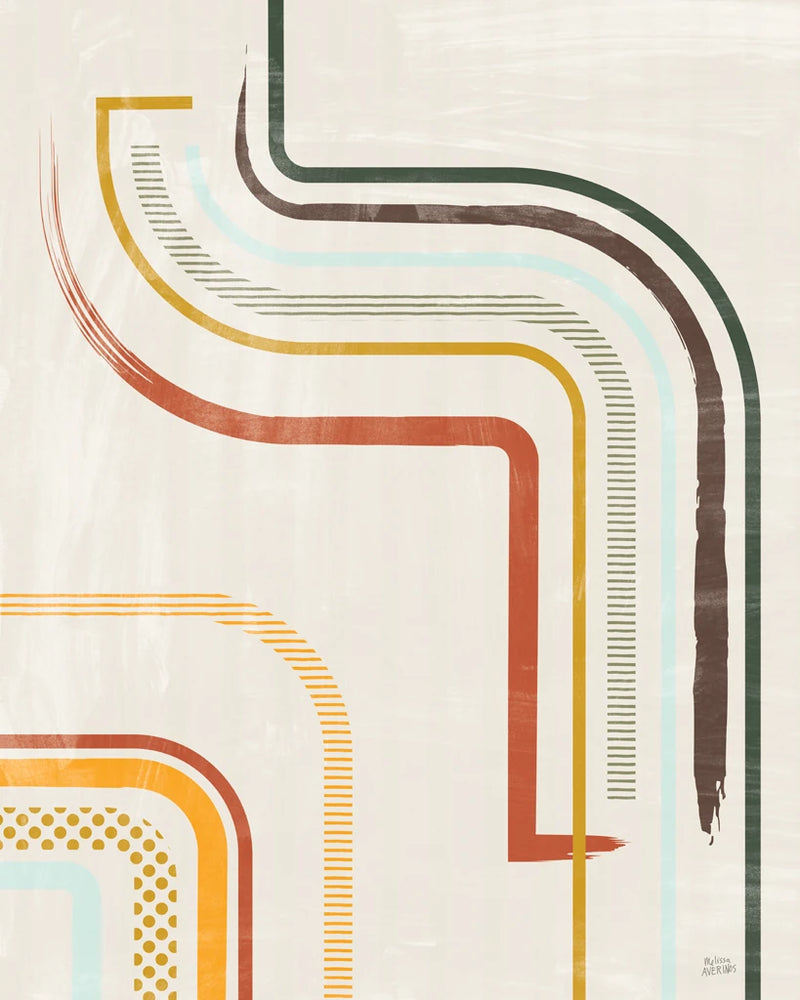 Lingering Lines I by Melissa Averinos