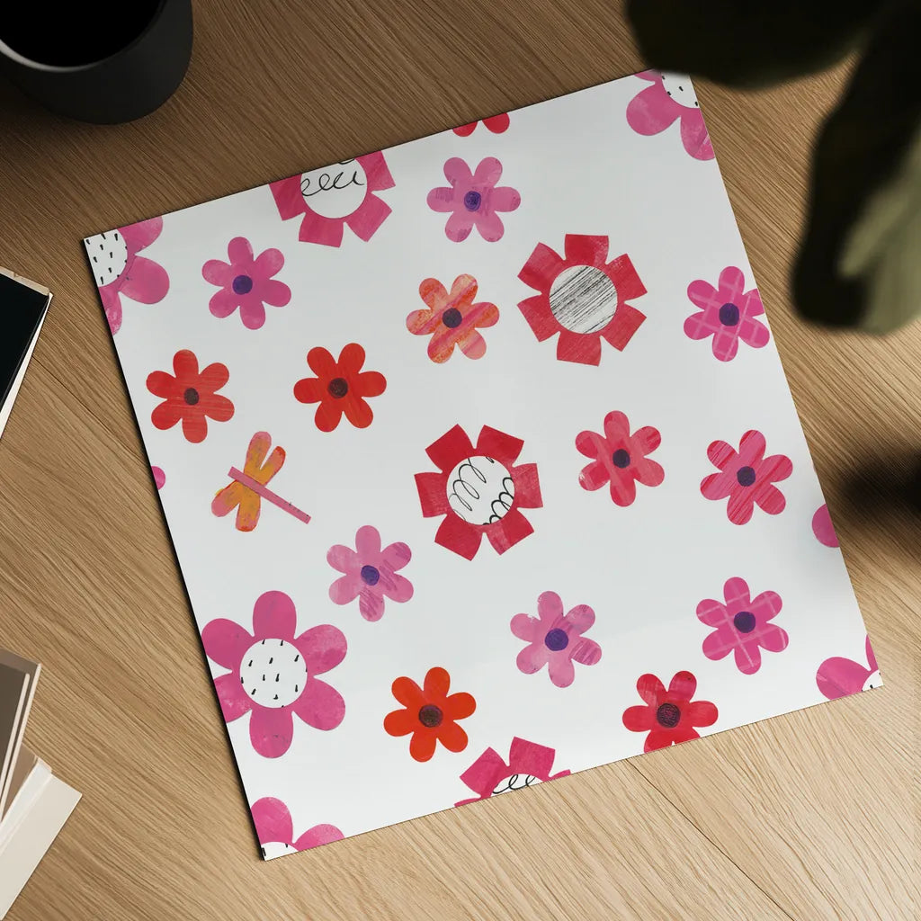 Love Words Pattern VI by Melissa Averinos. Shown as a detailed flat fine art print, highlighting archival giclee quality. Available as an archival giclee rolled canvas, fine art paper, or poster print. SKU 39745a.