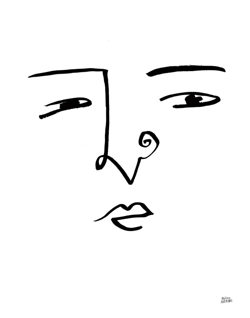 Making Faces VII by Melissa Averinos