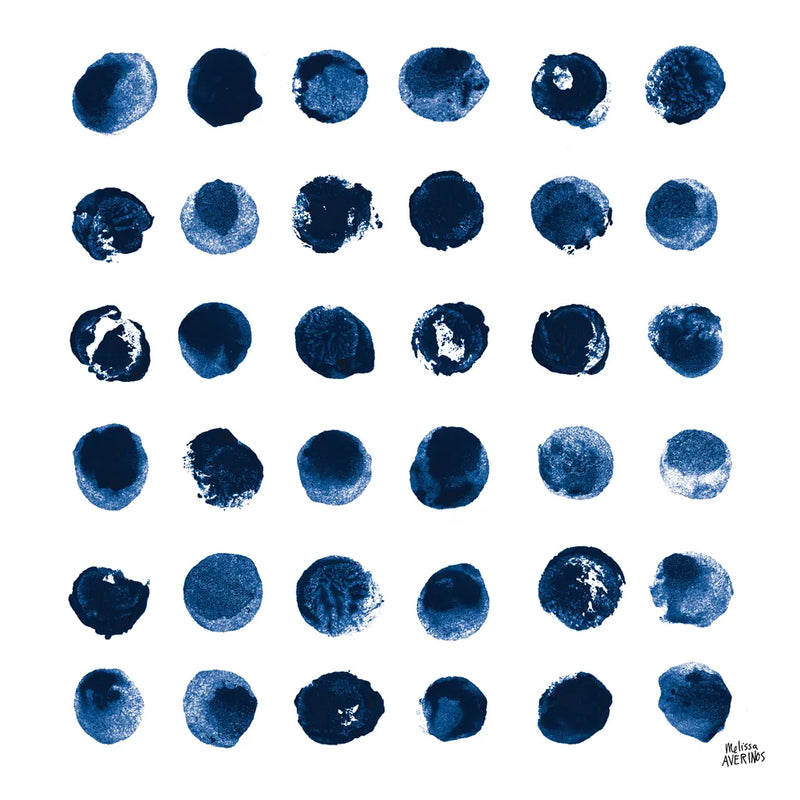 Markmaking Blue Sq I by Melissa Averinos. SKU 67901a. Archival Giclee Fine art print for wall decor.