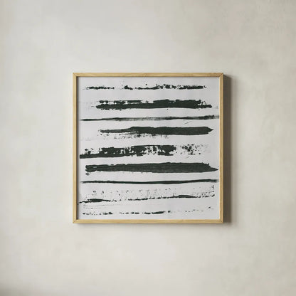 Markmaking Elements 3 by Melissa Averinos. Shown in a natural wood glass frame for a timeless modern aesthetic. Available as an archival giclee rolled canvas, fine art paper, or poster print. SKU 28963a.
