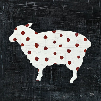 Modern Americana Farm II by Melissa Averinos. SKU 25104a. Archival Giclee Fine art print for wall decor.