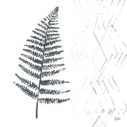 Nordic Fern I by Melissa Averinos. SKU 57294a. Archival Giclee Fine art print for wall decor.