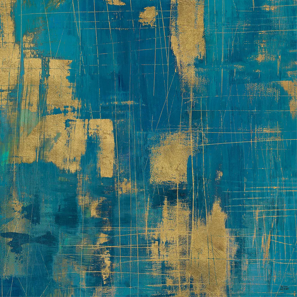 Northern Lights Crop Gold by Melissa Averinos. SKU 24450a. Archival Giclee Fine art print for wall decor.