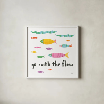 Ocean Splash II by Melissa Averinos. Shown in a crisp white glass frame for a clean and minimalist style. Available as an archival giclee rolled canvas, fine art paper, or poster print. SKU 35975a.