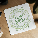 Plant Love I by Melissa Averinos. Shown as a detailed flat fine art print, highlighting archival giclee quality. Available as an archival giclee rolled canvas, fine art paper, or poster print. SKU 59969a.
