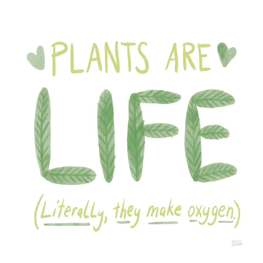 Plant Love II by Melissa Averinos. SKU 59970a. Archival Giclee Fine art print for wall decor.