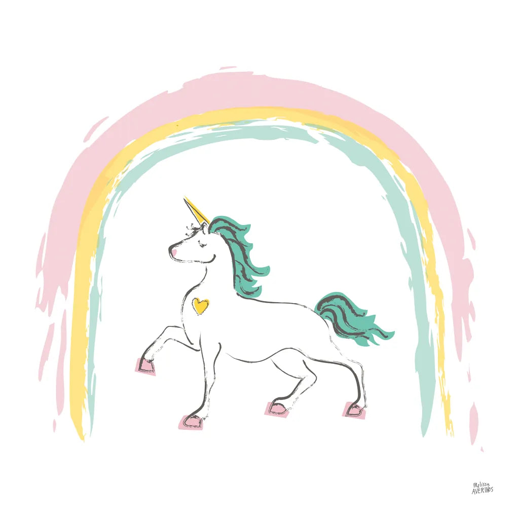 Rainbow Dream I by Melissa Averinos. SKU 56796a. Archival Giclee Fine art print for wall decor.