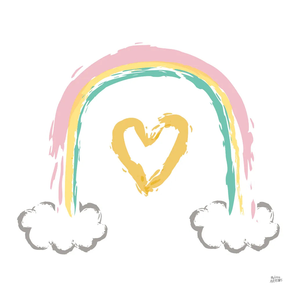 Rainbow Dream II by Melissa Averinos. SKU 56797a. Archival Giclee Fine art print for wall decor.