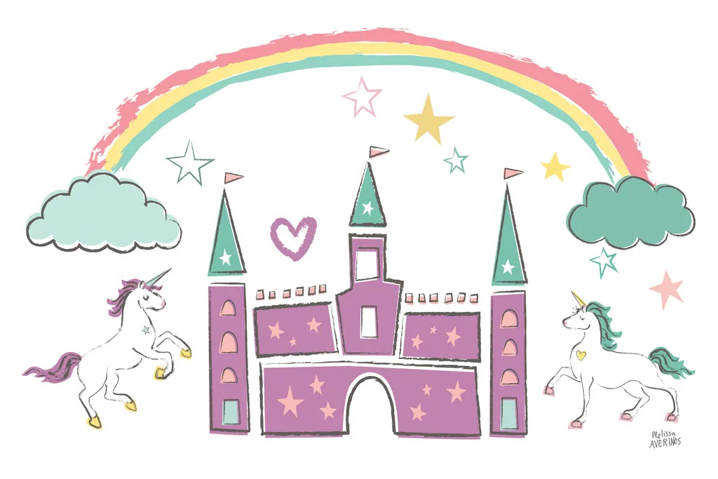 Rainbow Dream IV by Melissa Averinos. SKU 73626i. Archival Giclee Fine art print for wall decor.