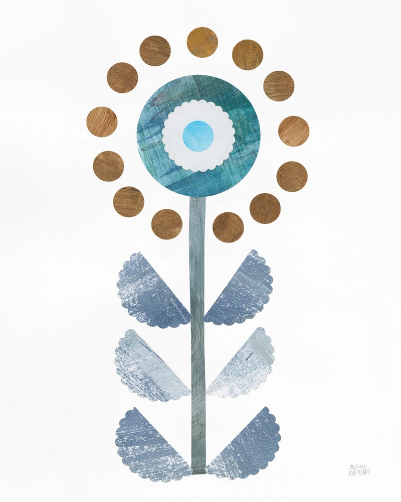 Retro Blooms II by Melissa Averinos