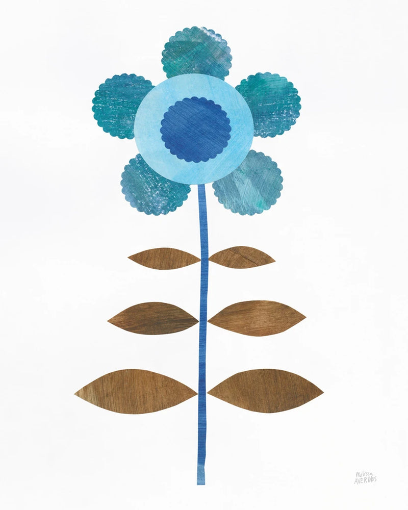 Retro Blooms IV by Melissa Averinos