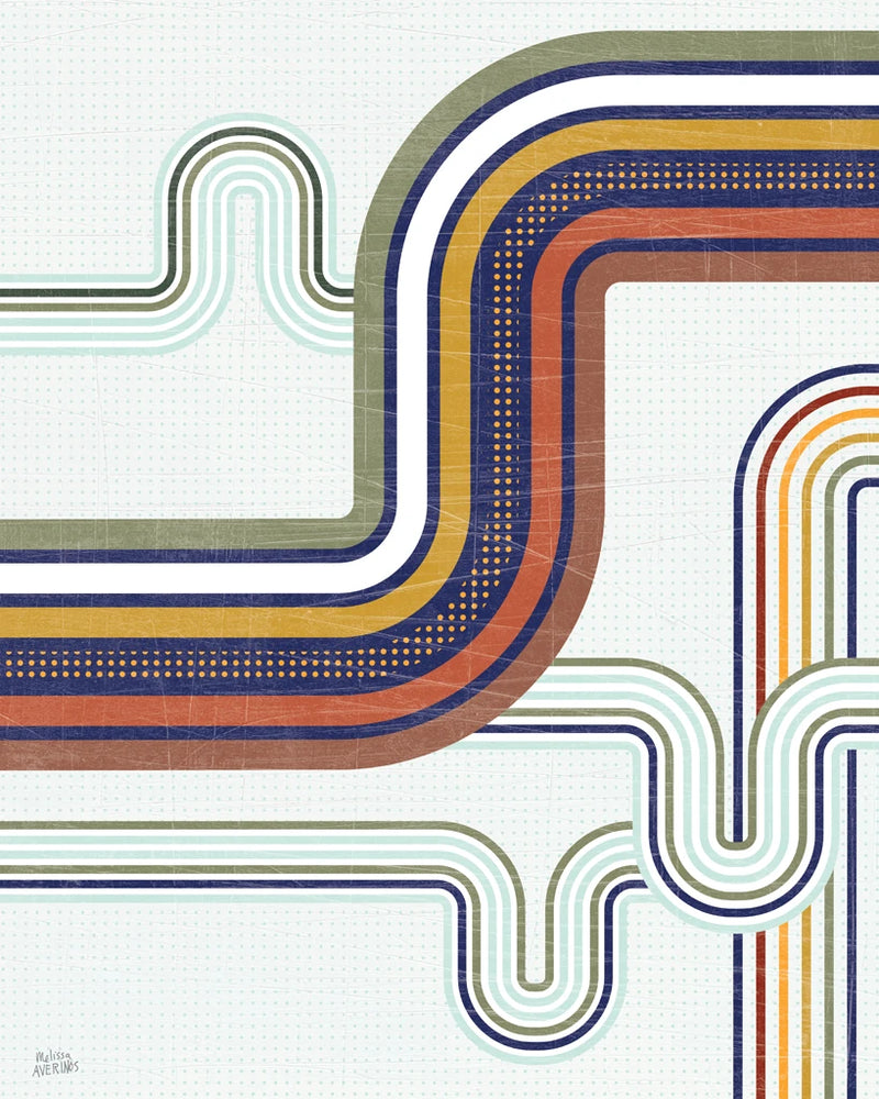 Retro Subway I by Melissa Averinos